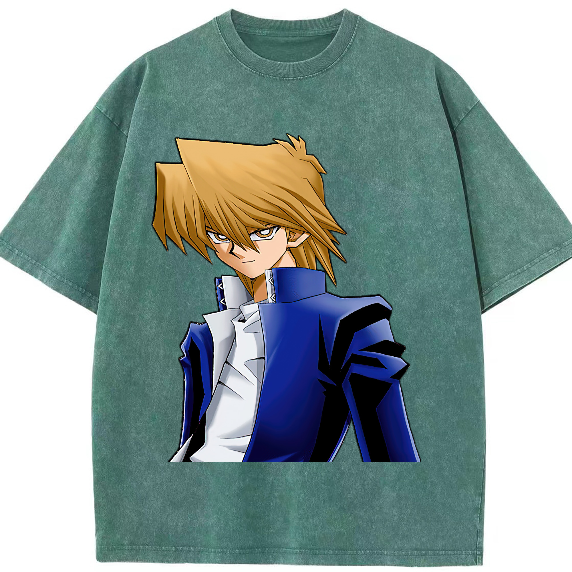（画像用） 遊☆戯☆王 Yu-Gi-Oh! 綿100% ヴィンテージ風 半袖Tシャツ（フロントプリント）